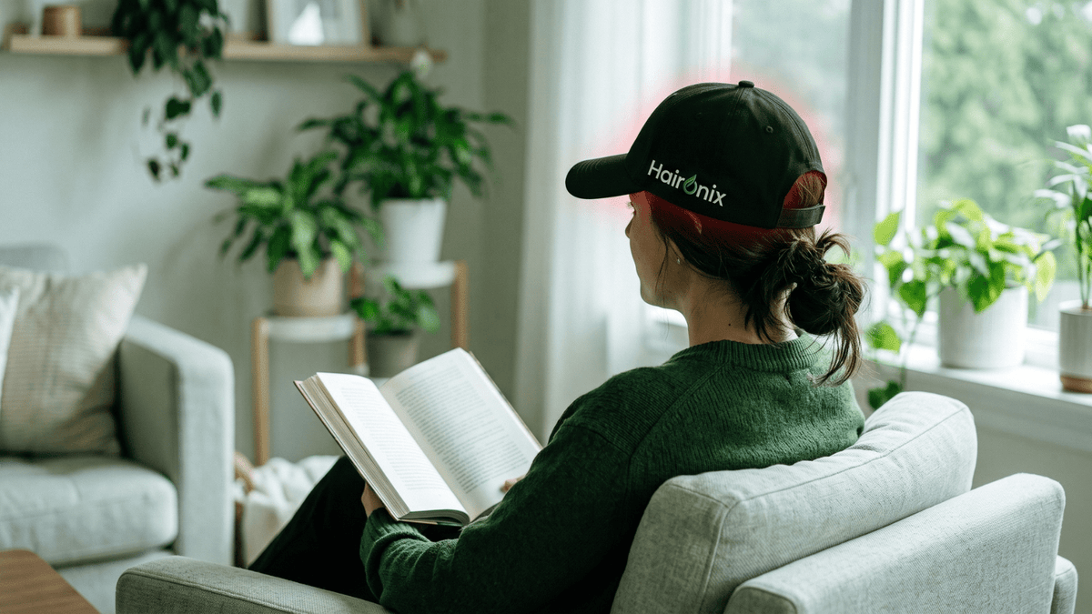 Can Red Light Therapy Help With a Widening Part? - Haironix