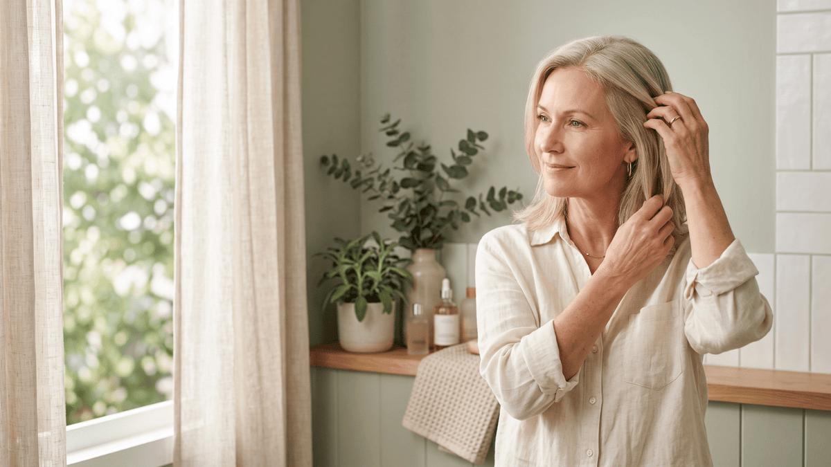 Menopause and Thinning Hair — Causes and Care Tips - Haironix