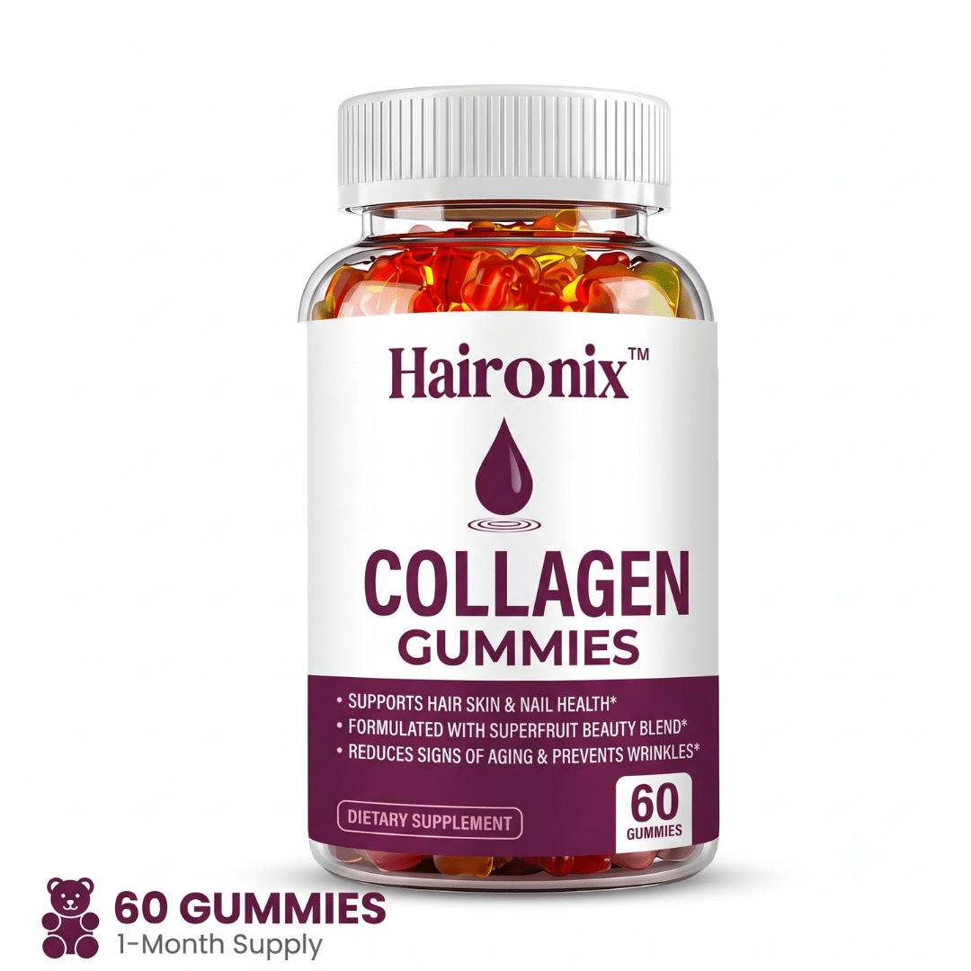 Haironix Collagen Gummies, 60 gummies, 1-month supply