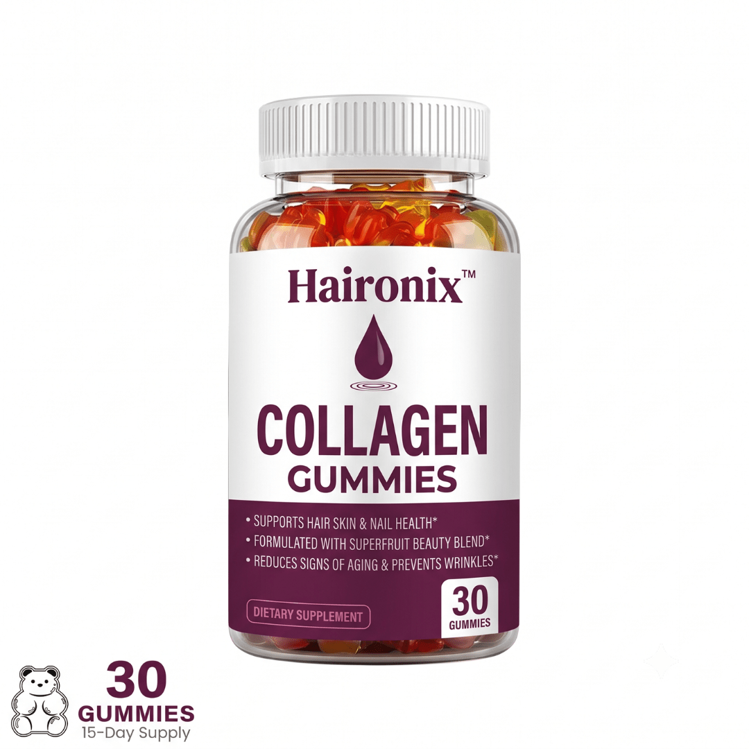 Haironix Collagen Gummies, 30 gummies, 15-day supply